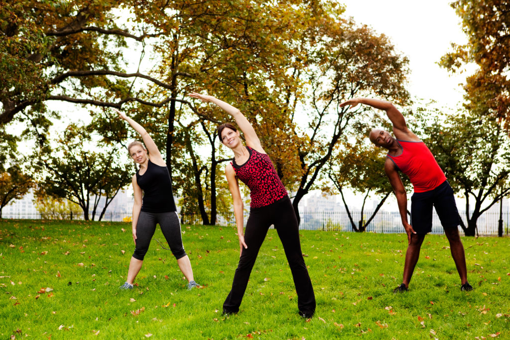 Aufwärmen, Cool-down, Stretching, Dehnen