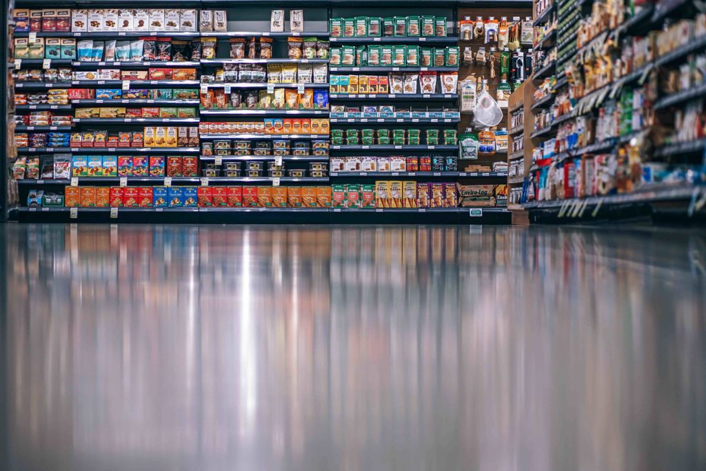 Dickmacher im Supermarkt