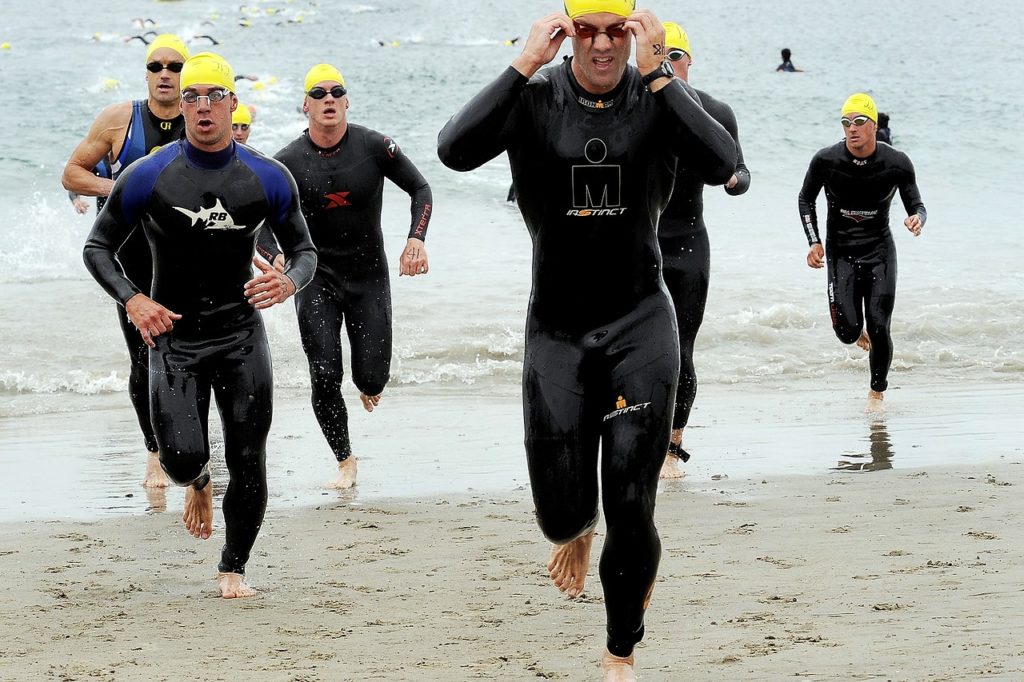 An der Studie nahmen acht ältere Triathleten teil