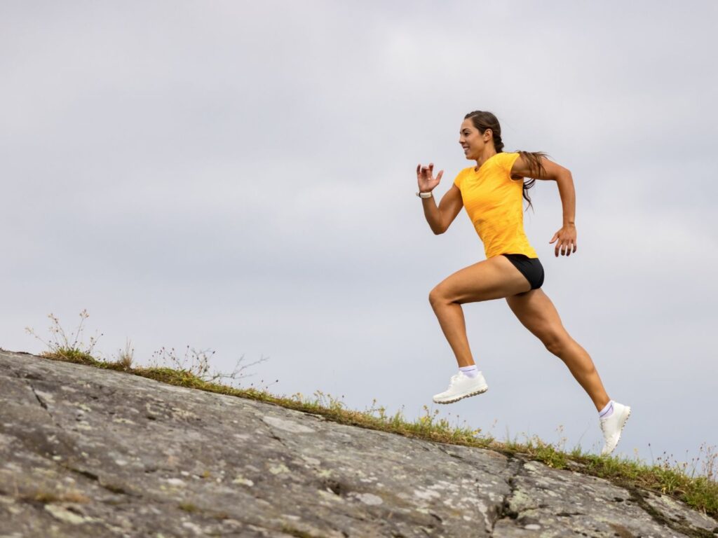 Hügelläufe sind ein effektives Lauftraining